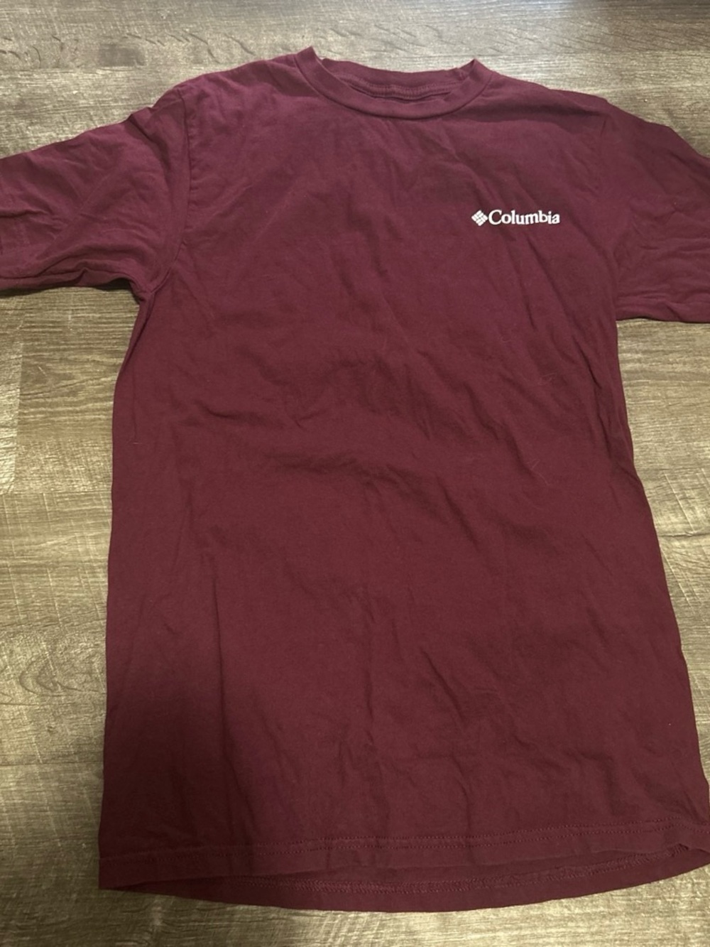 Columbia Burgundy Tee